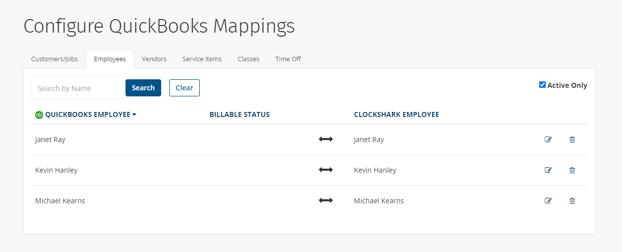Mapping Employees and More from ClockShark to QuickBooks Desktop